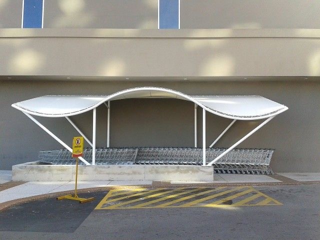 Entrance Canopy Tensile Straucture