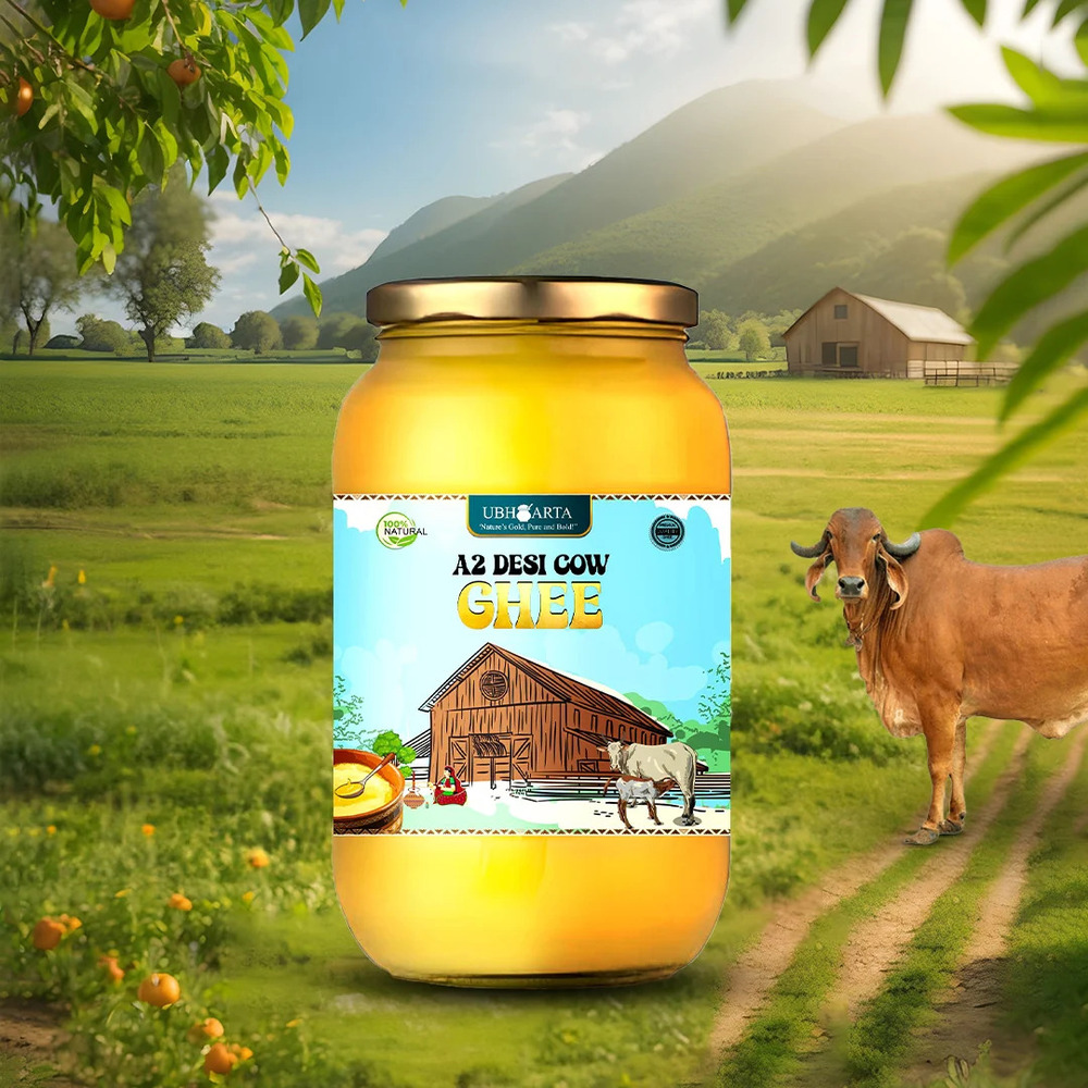 500ml A2 Desi Cow Bilona Ghee