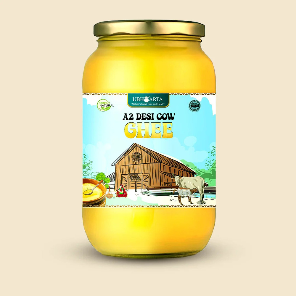 1 Ltr A2 Desi Cow Bilona Ghee