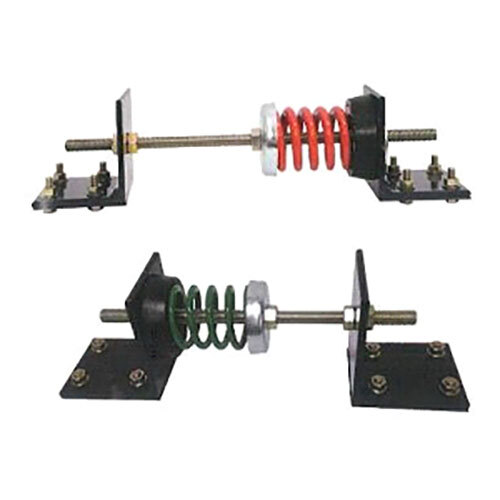 Horizontal Thrust Restraint Isolators - Color: Black