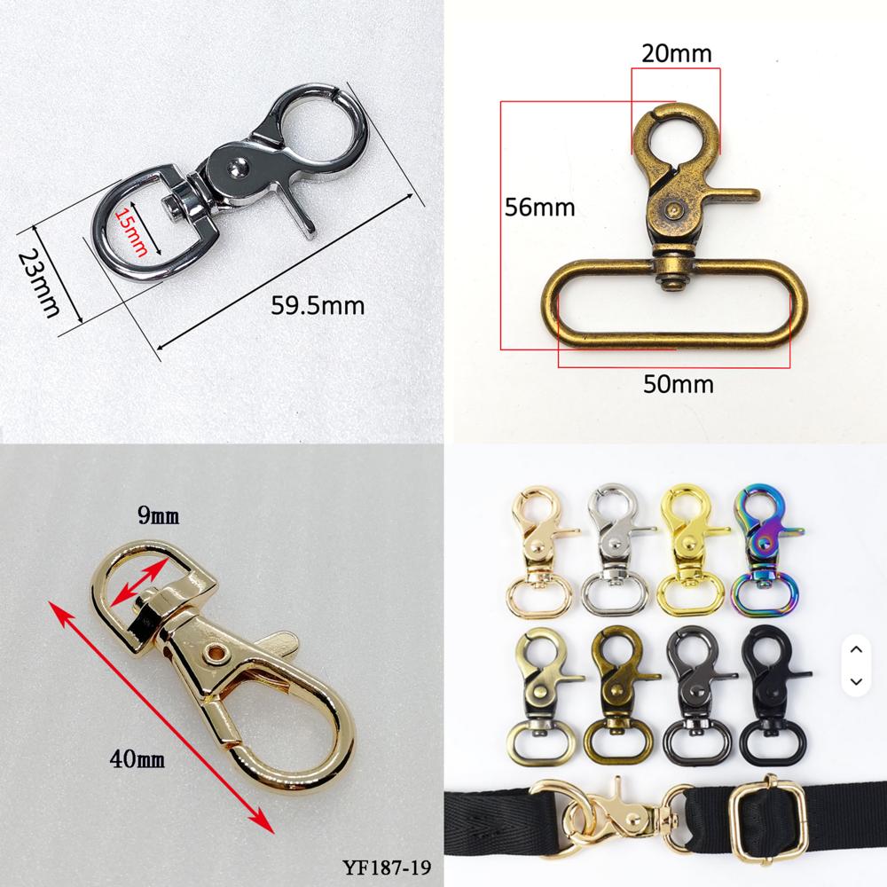 Zinc Alloy Snap Hook - Hardness: Yes