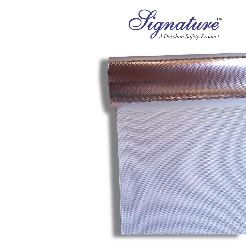 Aluminum Coated Fiberglass Cloth - Application: Fire Protection