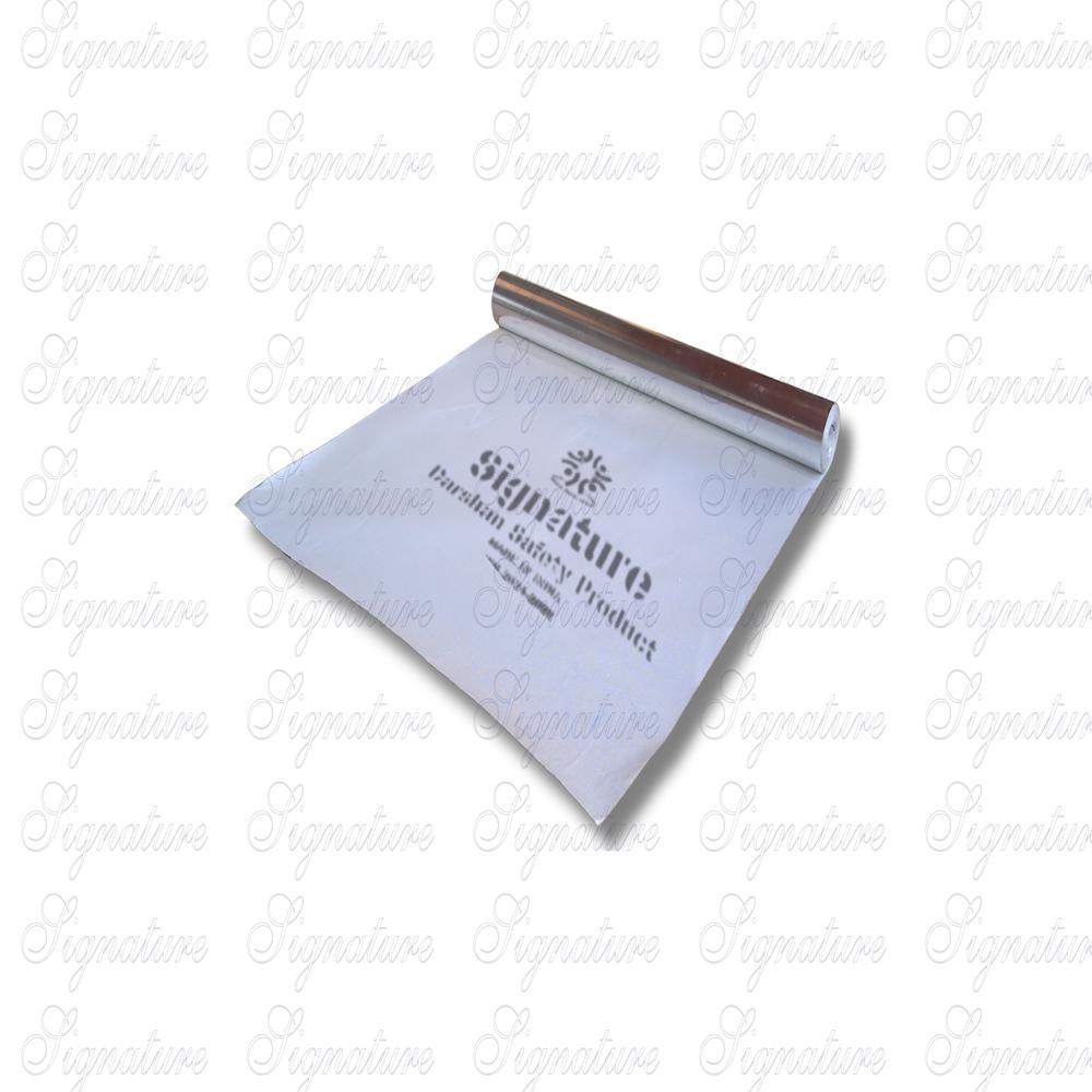 Aluminum Coated Fiberglass Cloth - Application: Fire Protection
