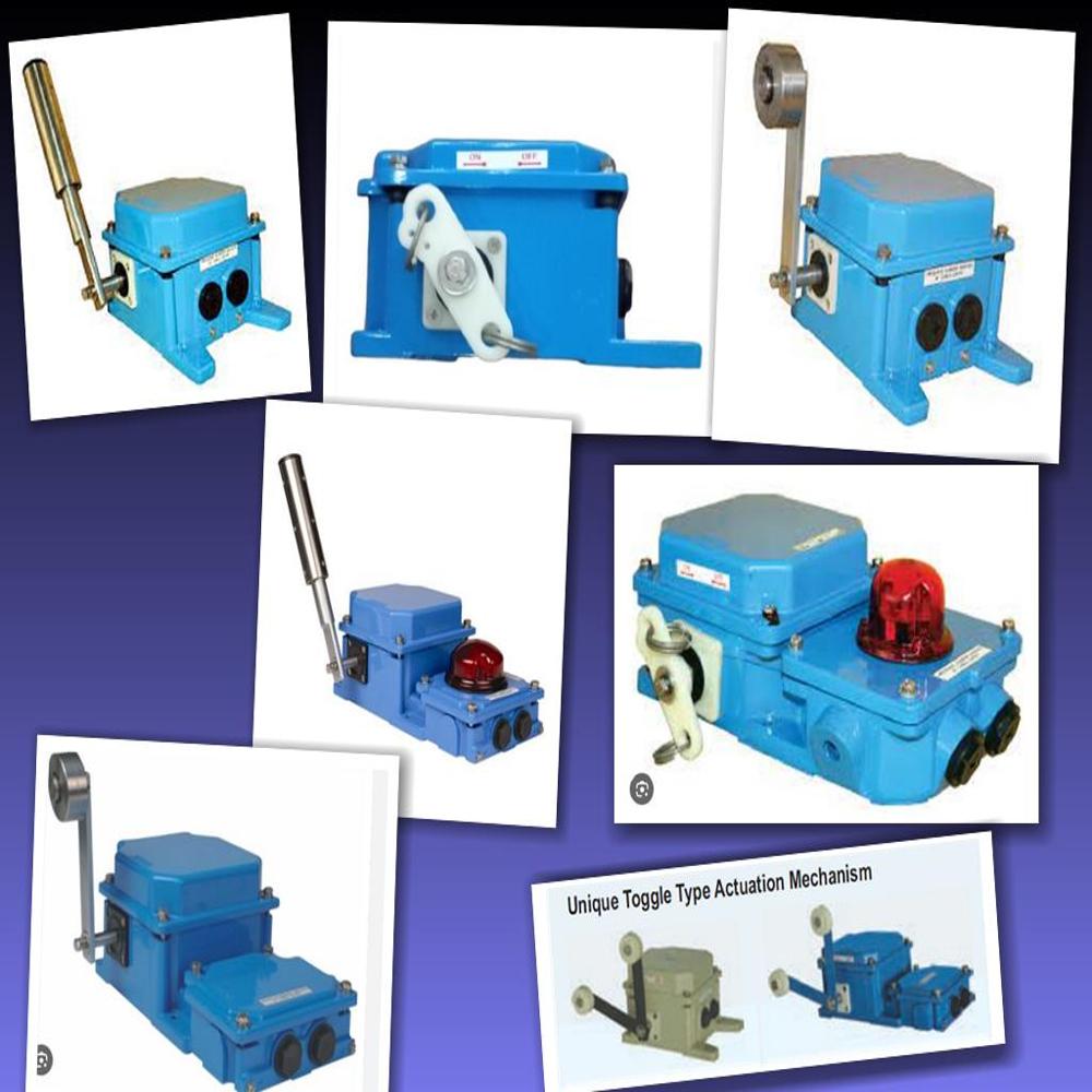 Belt Sway Switch - Color: Blue Paint Coated