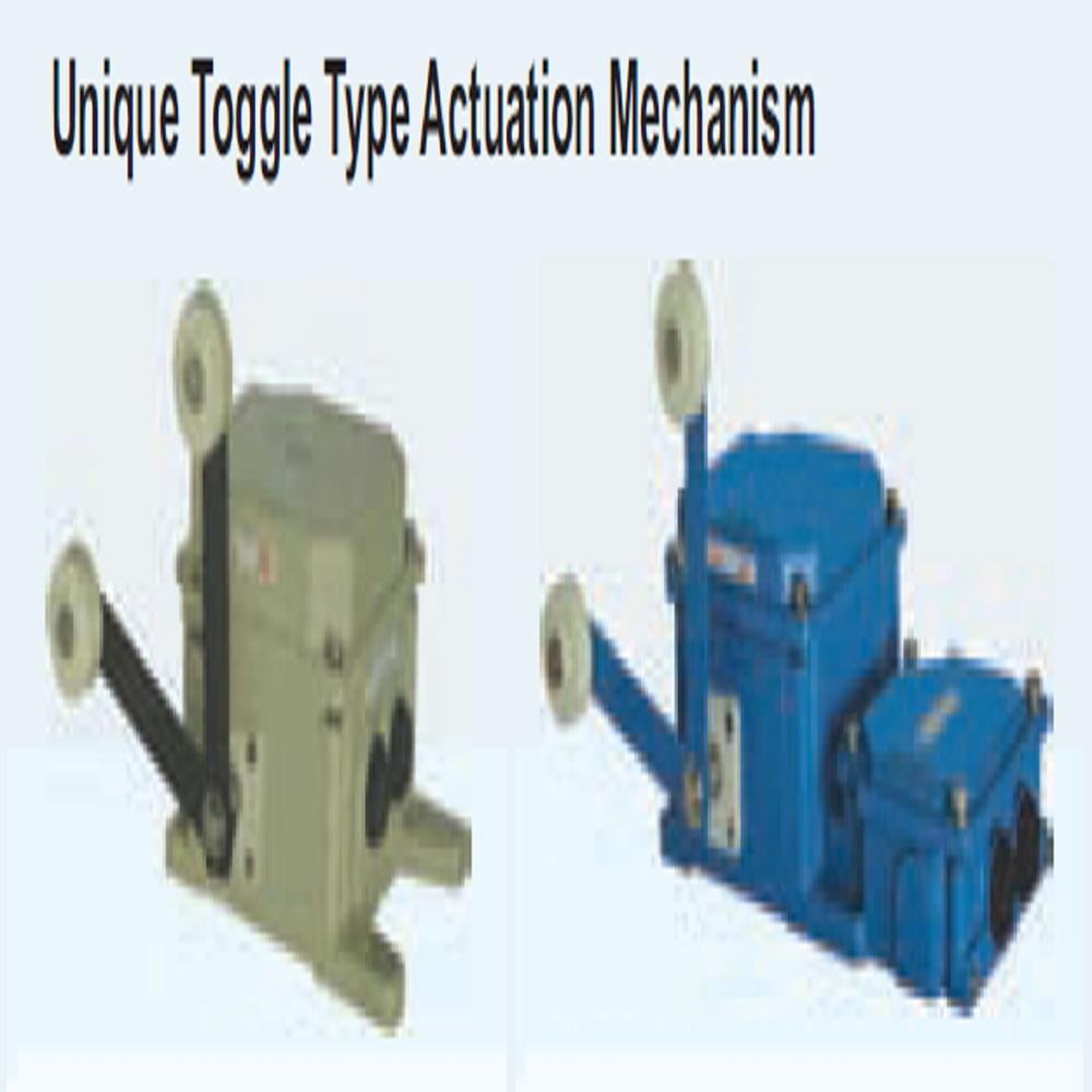 Belt Sway Switch - Color: Blue Paint Coated