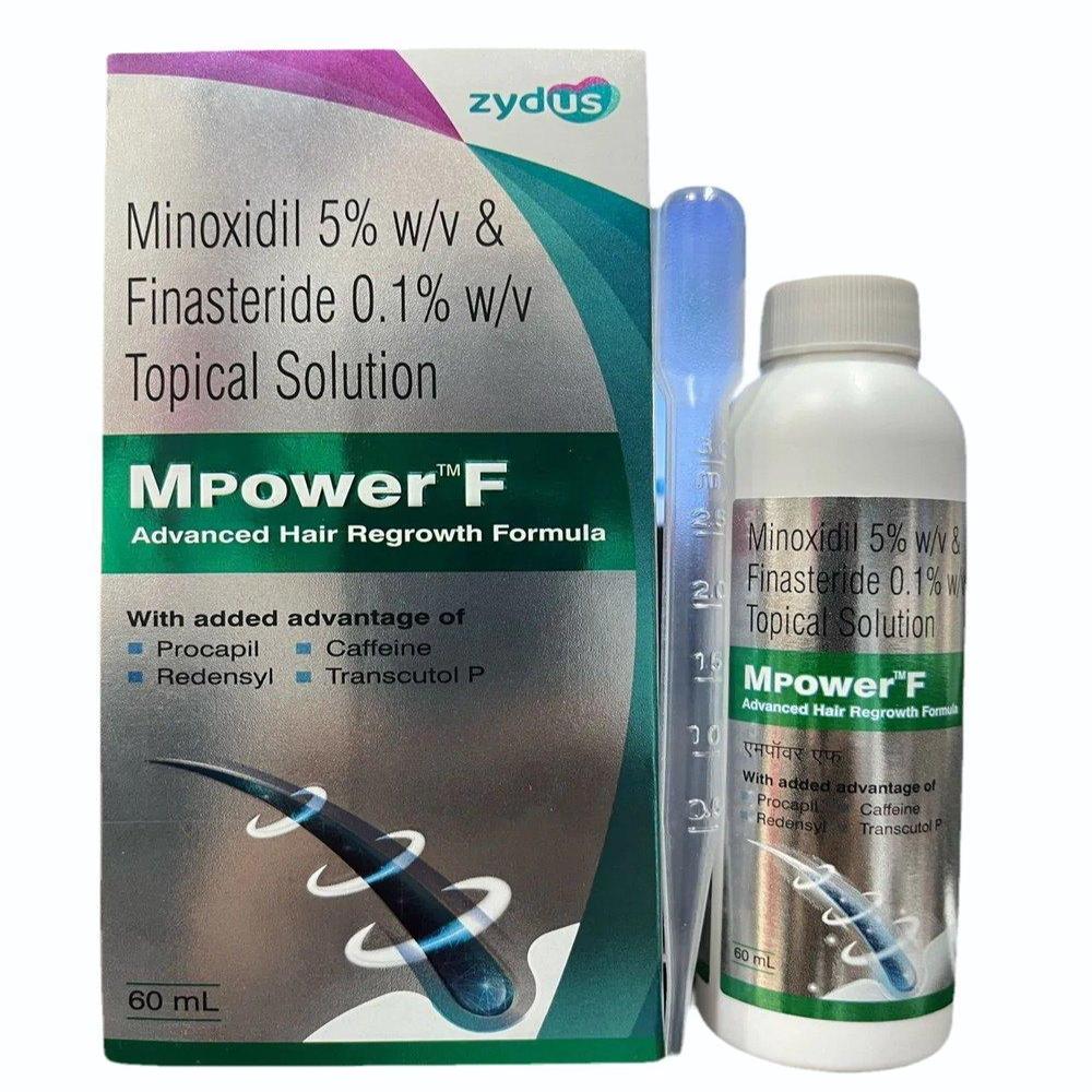 Mpower F Minoxidil + Finasteride Solution 60Ml - Drug Type: General Medicines