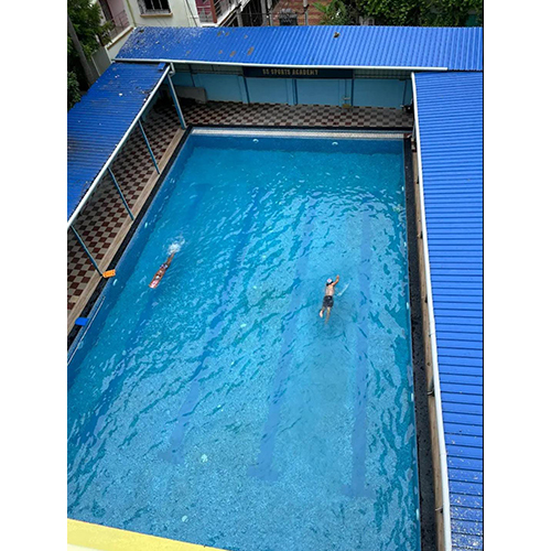 Outdoor Swimming Pool - Color: Blue