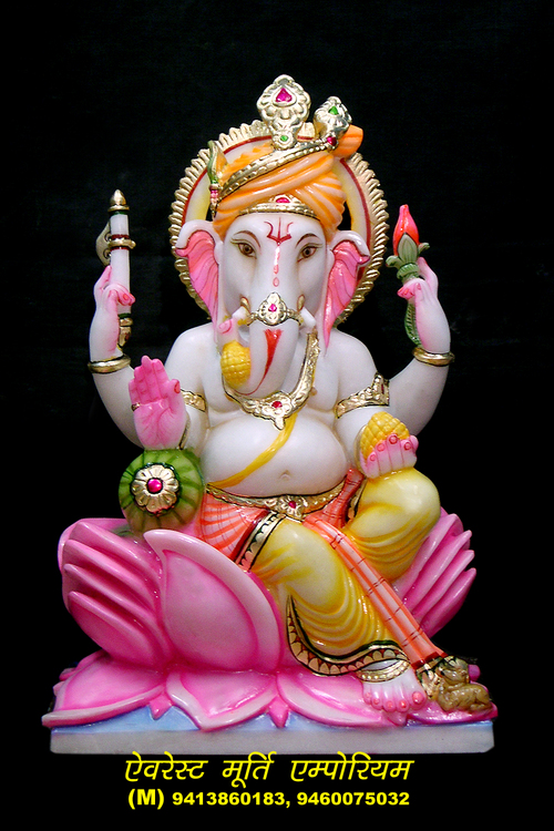गणेश संगमरमर मूर्ति
