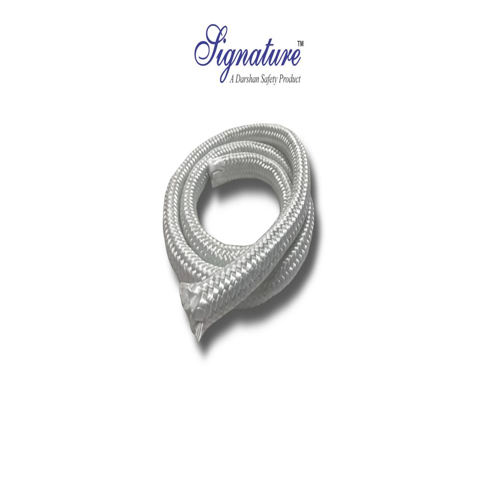 Fiber Glass Square Braided Rope - Application: A A A Textile Machine A A A Boiler A A A Pipe Lines A A A Power Stations A A A Ships For Thermal Insulation A A A Fire Protection