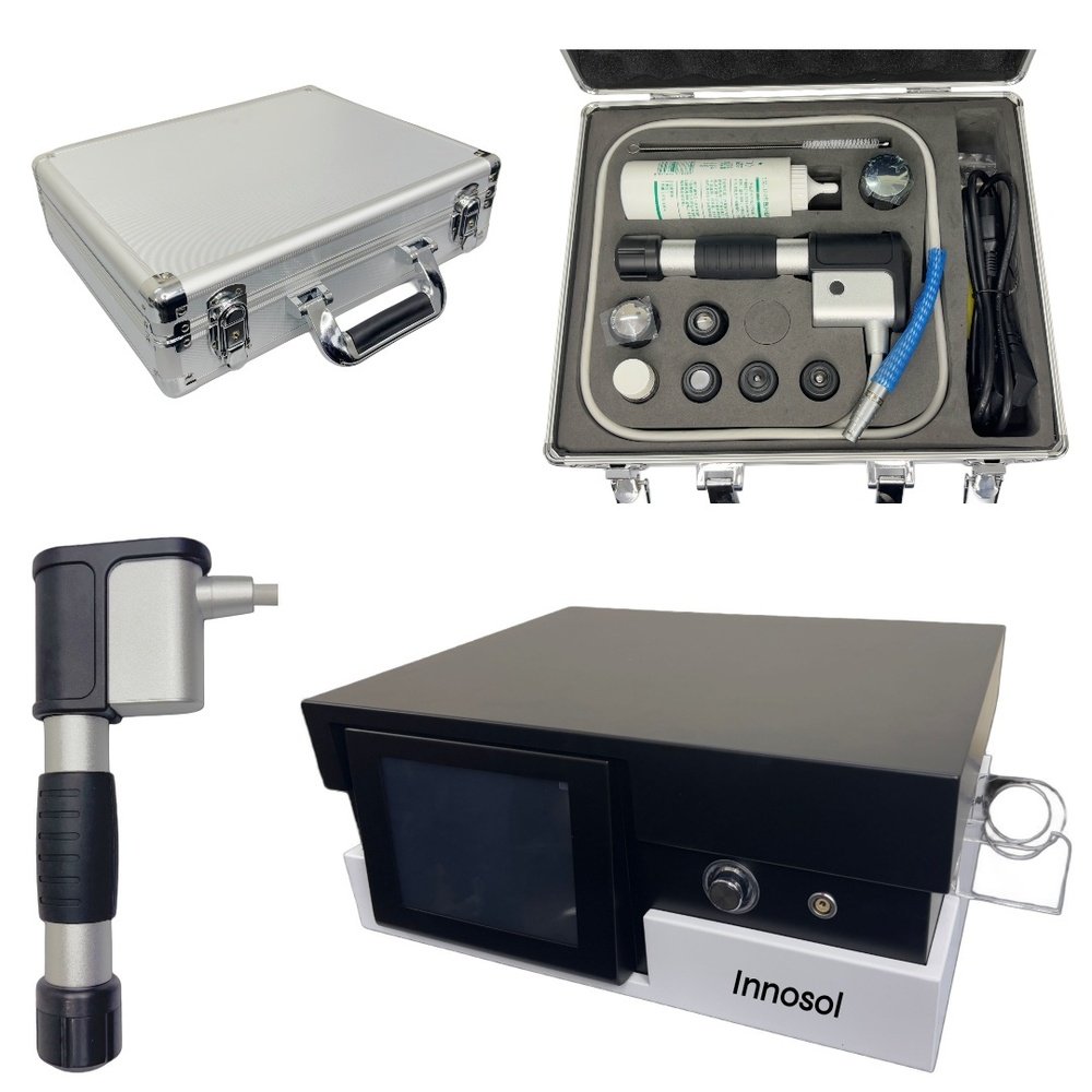 7-Head Pneumatic Radial ESWT- 10 Modes, 1-22 Hz, 0.5-1.2 Bar