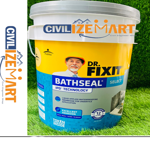 DR.FIXIT BATHSEAL SELECT एक उच्च गुणवत्ता वाला सीलेंट है जो बाथरूम, शौचालय और अन्य जल-प्रवण क्षेत्रों में उपयोग के लिए डिज़ाइन किया गया है। यह जलरोधकता प्रदान करता है और सतहों के बीच मजबूती से बांधता है, जिससे लीक और नमी से क्षति से सुरक्षा मिलती है।