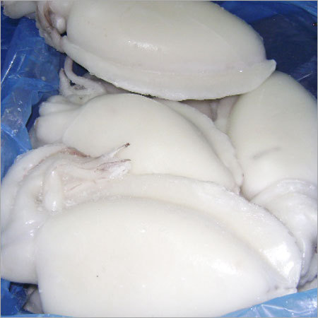 कटलफिश साफ की गई