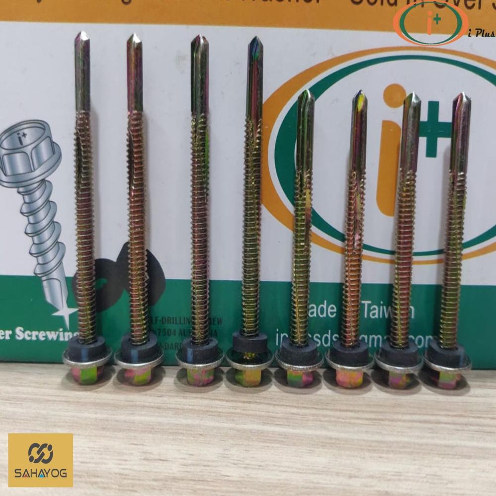 I+ Plus Self Drilling Screw - Color: Silver