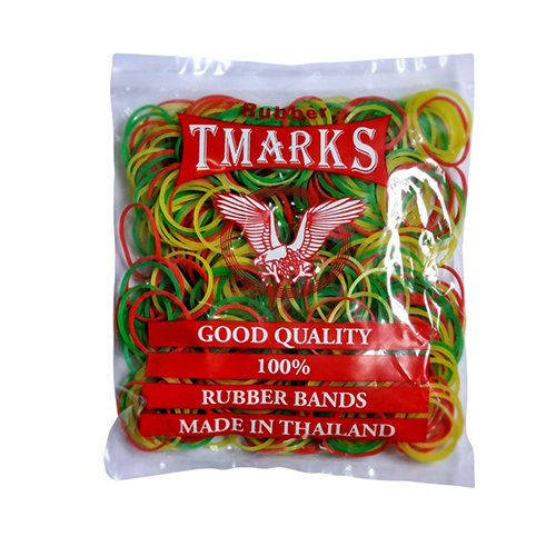 TMARKS 100% Natural Rubber Bands AAA Quality Florescent Colors