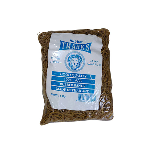 TMARKS 100% Natural Rubber Bands AAA Quality Natural Color 1 Kg