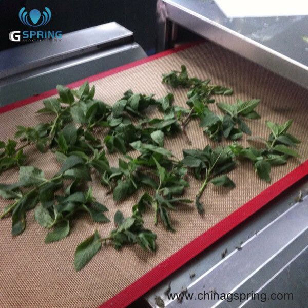 Industrial Tunnel Microwave Herb Drying Sterilization Machine