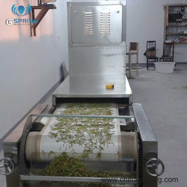 Industrial Tunnel Microwave Herb Drying Sterilization Machine