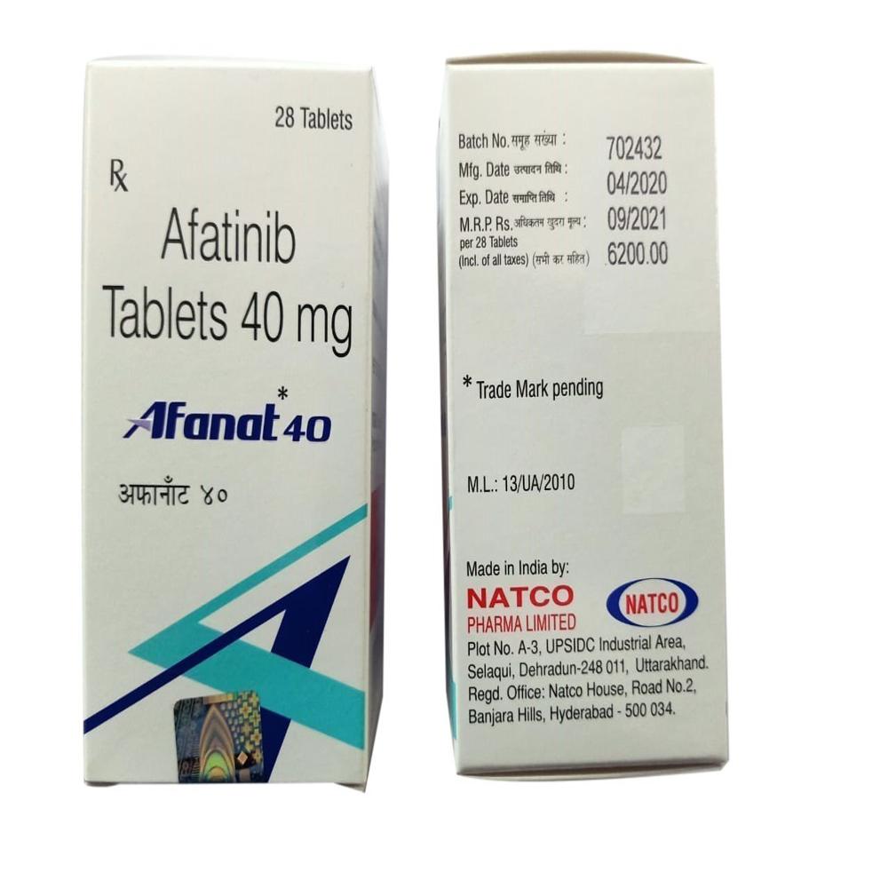 Afatinib 40 Mg - Dosage Form: Tablets
