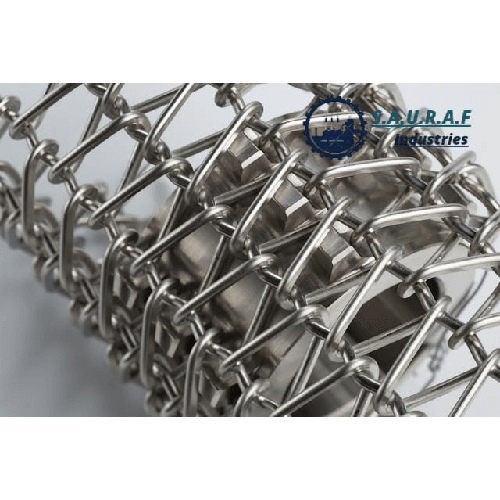 Wire Mesh Belt For Baking - Color: Silver