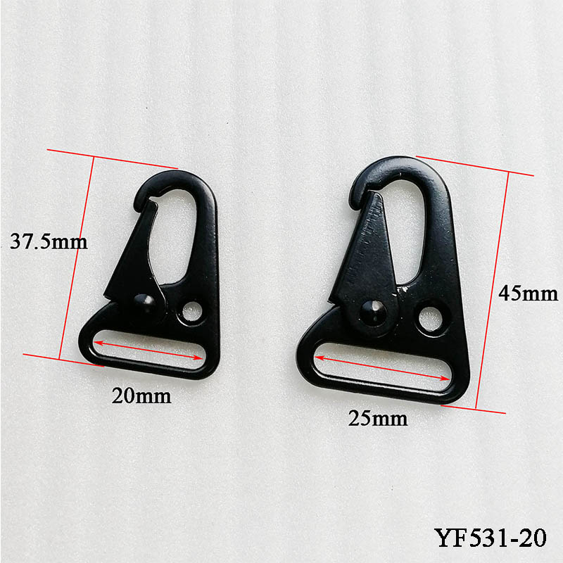 25*45Mm Zinc Alloy Snap Hook - Hardness: Yes