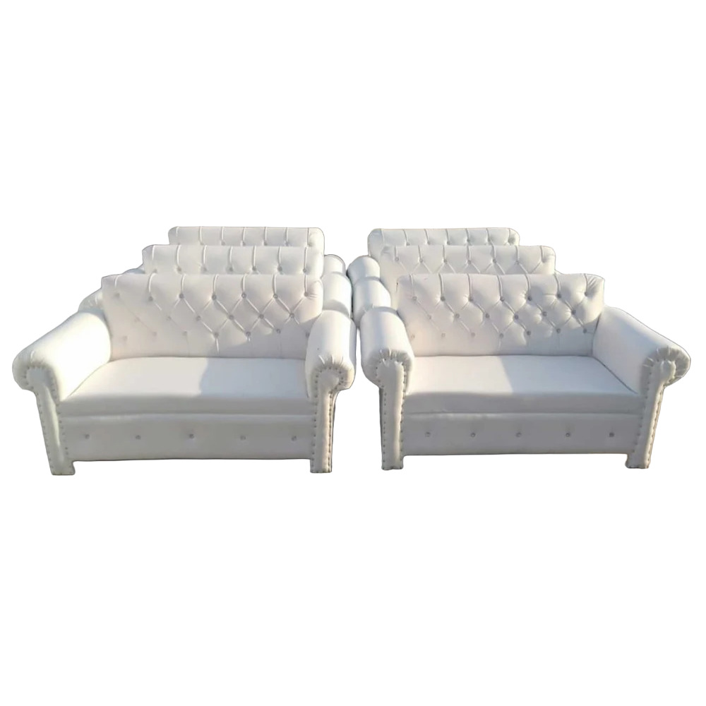 Designer Wedding Sofa - Color: White