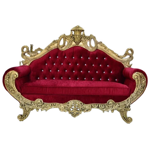 Golden Vip Guest Wedding Sofa - Color: Red