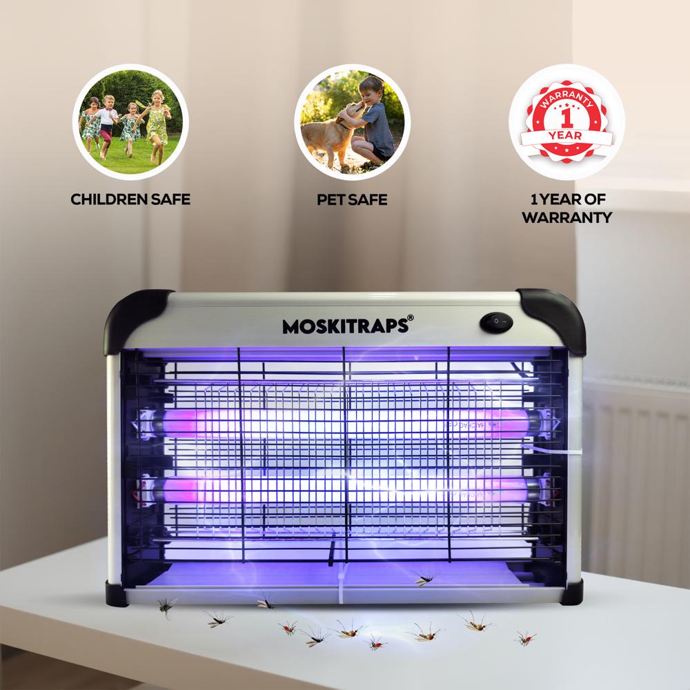 Electric Flying Insect Killer Machine | Mt400 6w - Coverage Area: 300 Square Foot (Ft2)