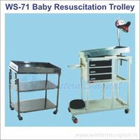 Baby Resuscitation  Trolley - Application: Delivery Rooms