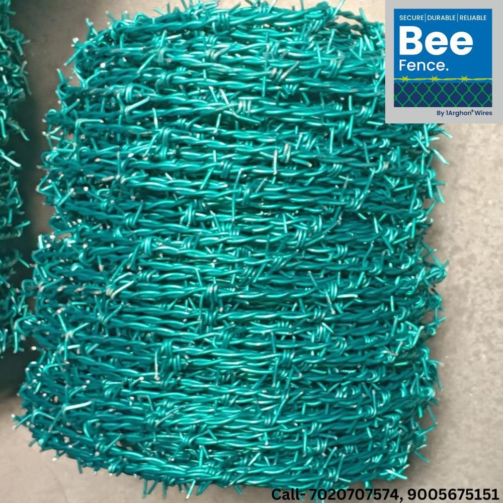 Galvanized And Colour Coated Bee Fence Barbed Wire