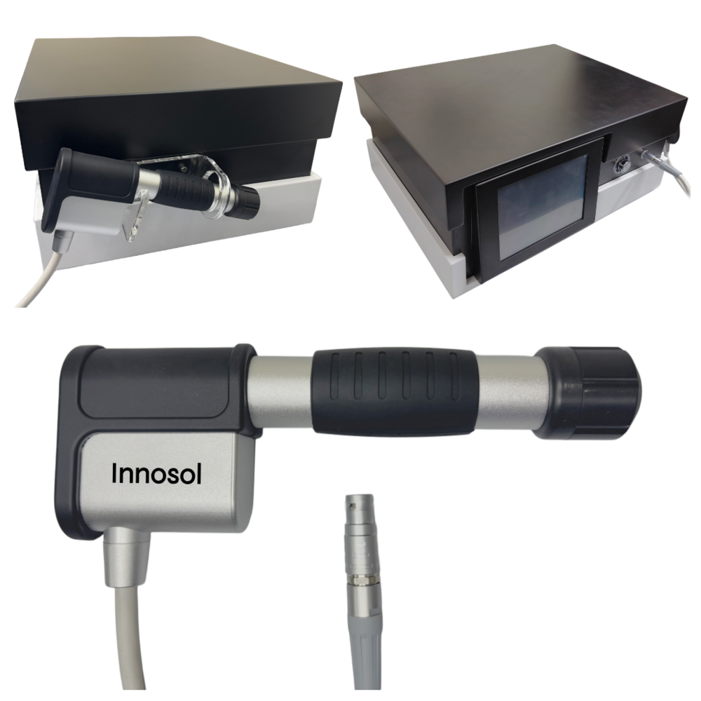 7-Head Air Compression ESWT -10 Treatment Modes, 1-22 Hz