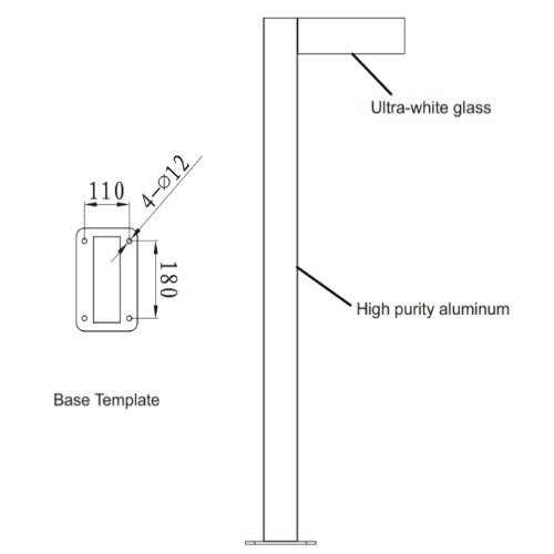 JSL1313 12W Lawn Light