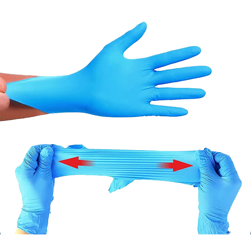 Nitrile Gloves - Color: Blue