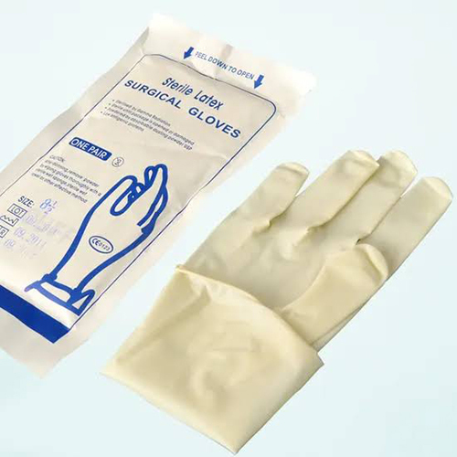 Strile Latex Gloves - Color: White