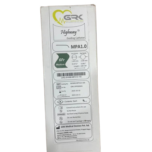 Mpa 1.0 6 Fr Guiding Catheter - Color: Different Availabe