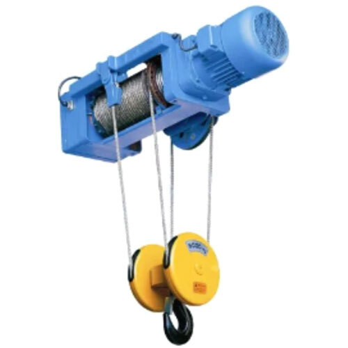 Industrial Hoists - Color: Blue Paint Coated