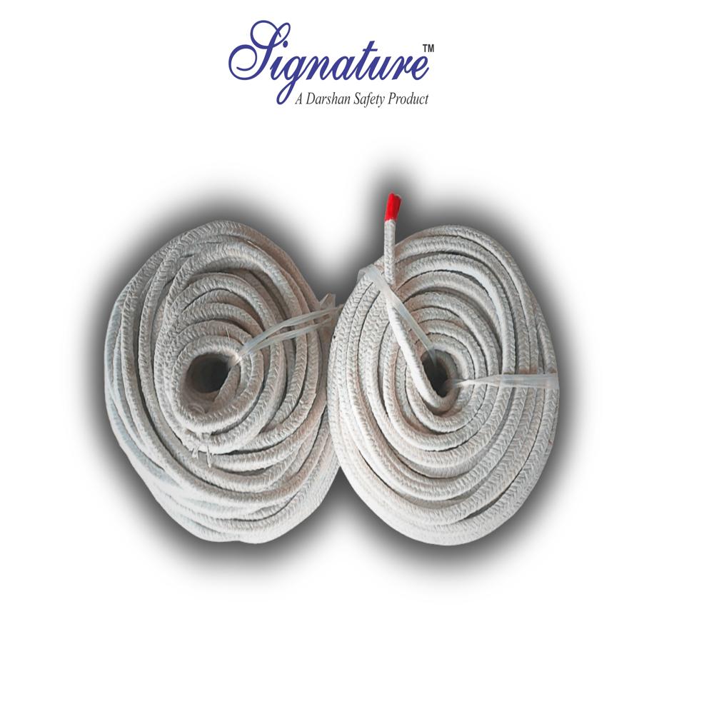 Ceramic Fiber Packaging Rope - Application: I Textile Machine I Boiler I Pipe Lines I Power Stations I Ships For Thermal Insulation I Fire Protection