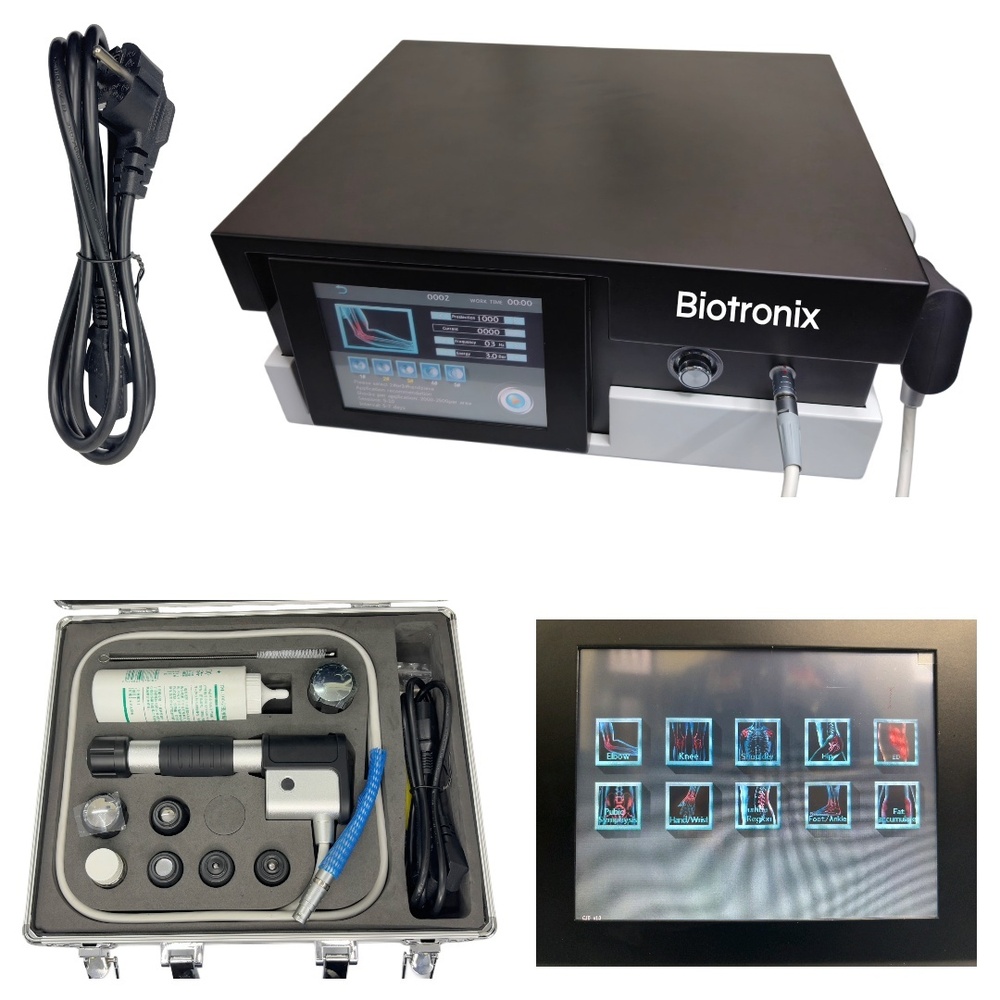 Radial ESWT Device -7 Heads, 0.5-1.2 Bar Energy, 10 Modes