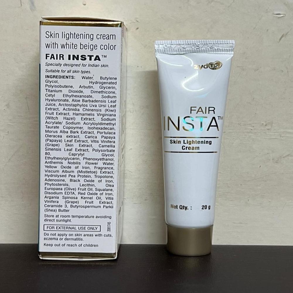 Fair Insta Skin Lightening Cream 20gm - Drug Type: General Medicines