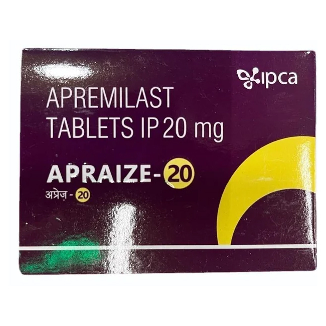 20Mg Apremilast Tablets - Drug Type: General Medicines