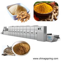Continuous Microwave Herbs Powder Drying Sterilization Machine