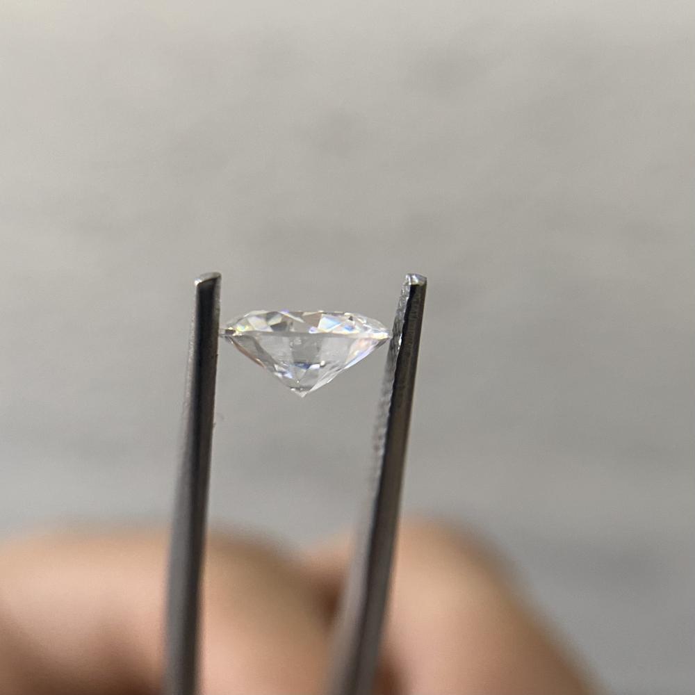 White Moissanite Diamond