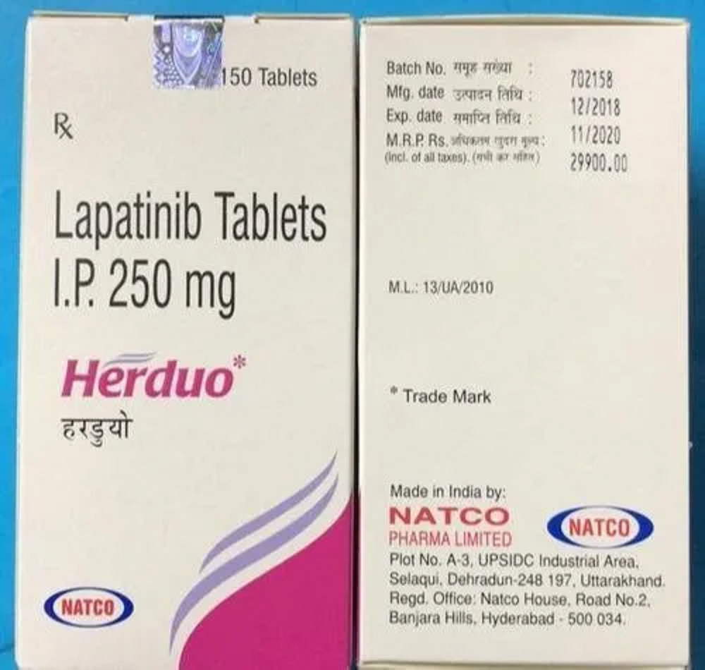 Lapatinib 250 mg