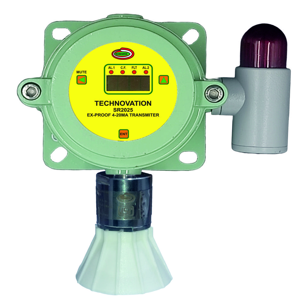 Sr 2025-4-20ma Xtr Explosion Proof - Peso Certified Ex-proof Sensor Housing, Ip 55 Electronics Enclosure, Dual Audible & Visual Alarms, 4-20 Ma Output