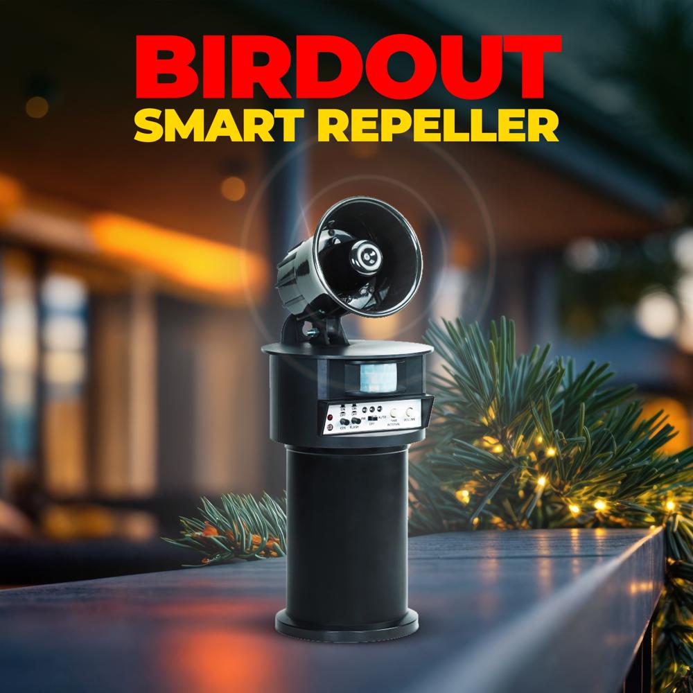 Ls2020b Pigeon / Bird Repeller - Coverage Area: Up To 1000 Square Foot (Ft2)