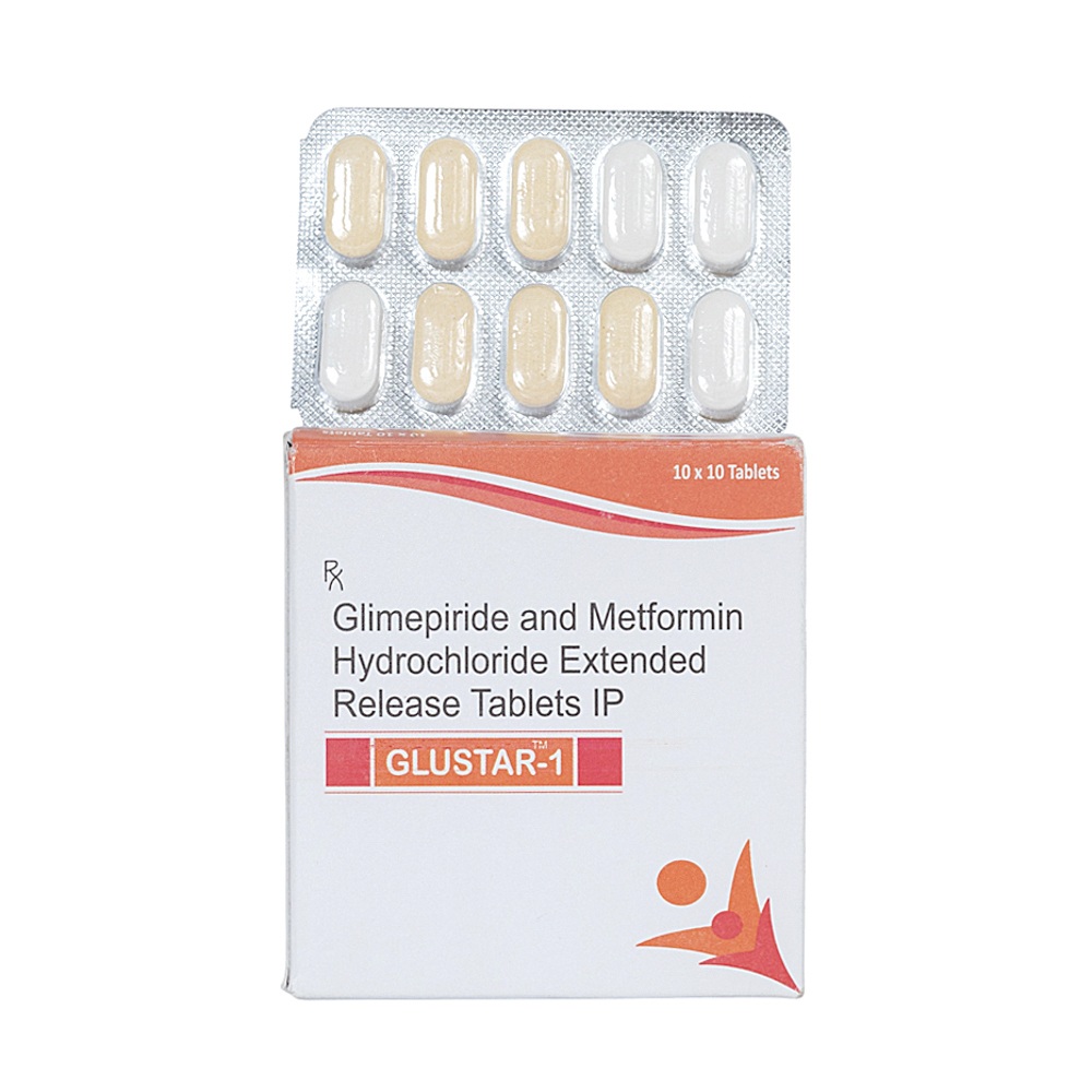 Glimepiride And Metformin Hydrochloride Extended Release Tablets IP