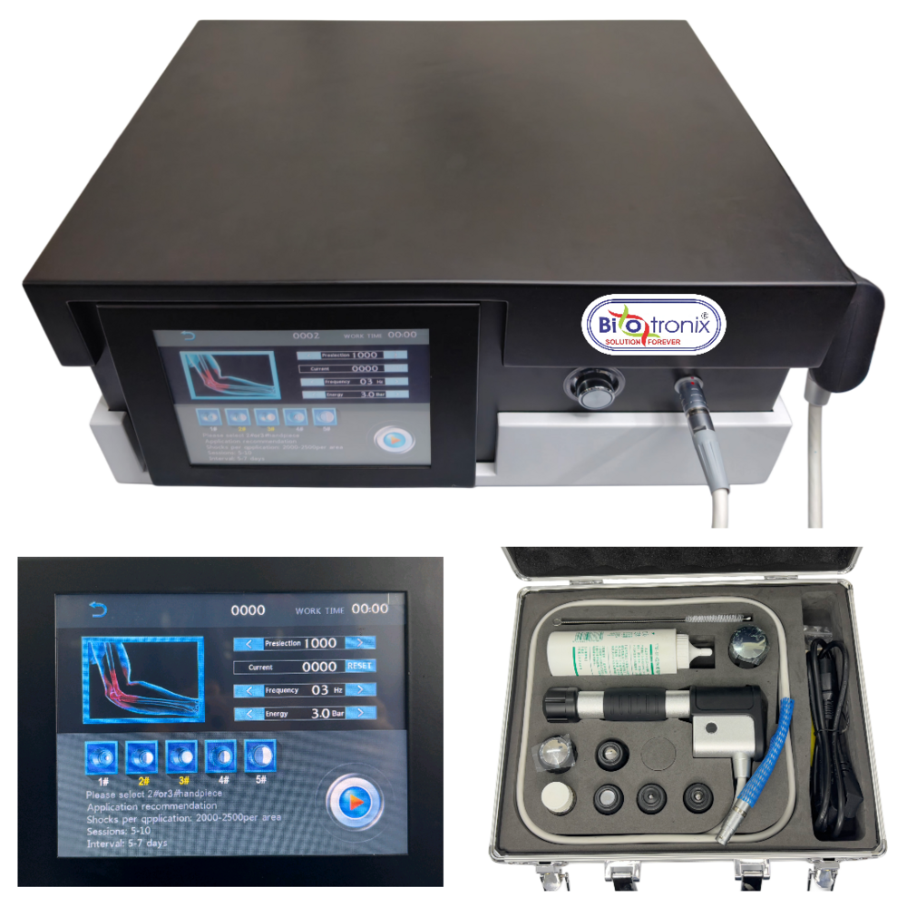 Compact Radial ESWT-Pneumatic, 7 Heads, Multi-Mode