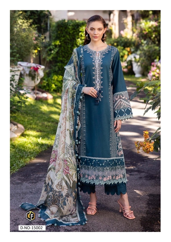 Keval Nx Hit Vol-15  Karachi Dress Material