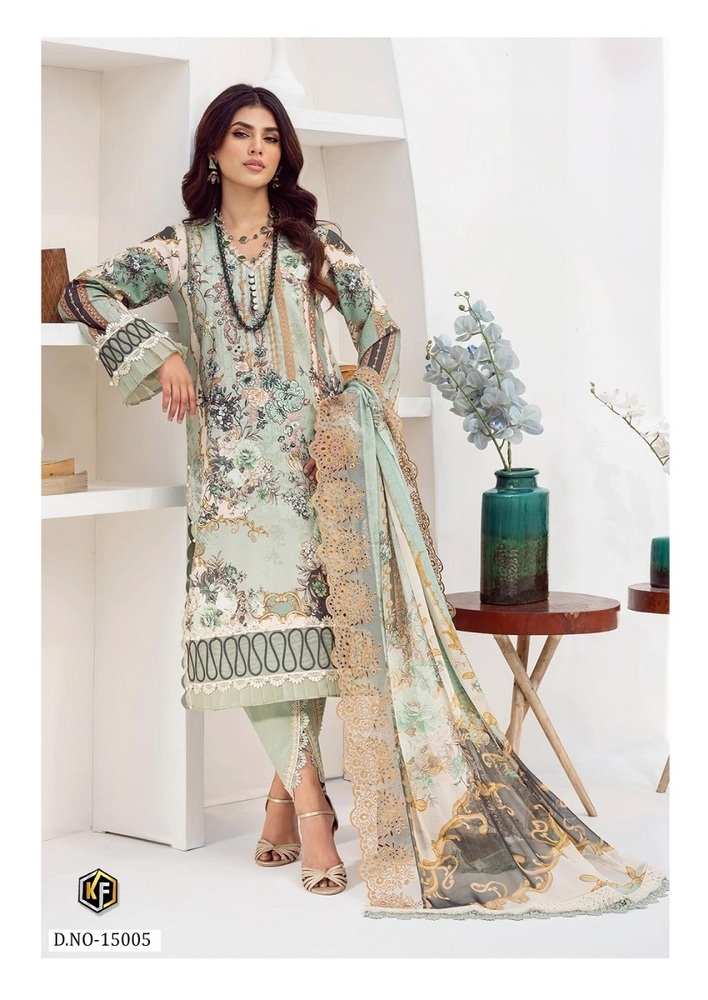 Keval Nx Hit Vol-15  Karachi Dress Material