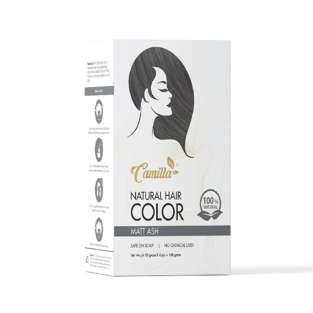 Camilla Matt Ash Natural Hair Color - Shelf Life: 6-12 Months