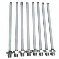 Sintered Sparger Filter Cartridge - Metal, Standard Size | Silver And White Color, Cylindrical Shape, 1-year Warranty